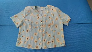 Blusa Vintage Floral Talla XL/XXL