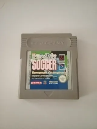 Sensible Soccer European Champions Game Boy
