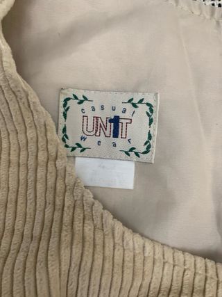 Vestido pana vintage años 90