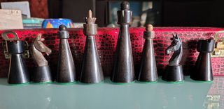 Antico scacchiere in corno