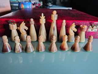 Antico scacchiere in corno