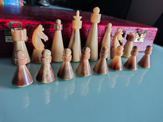 Antico scacchiere in corno