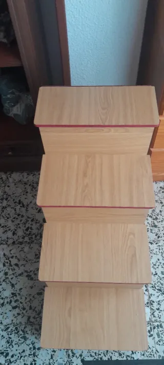 Mueble Escalera Auxiliar Madera