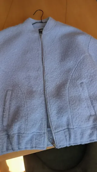 Bomber Zara Blu Donna