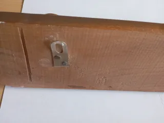 Perchero madera 3 colgadores antiguo