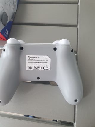 Mando Nintendo Switch Blanco PowerA + Cable