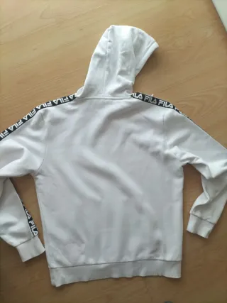 Sudadera Fila Blanca con Logo
