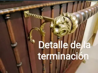 Mueble recibidor. Perchero. Madera, metal y espejo