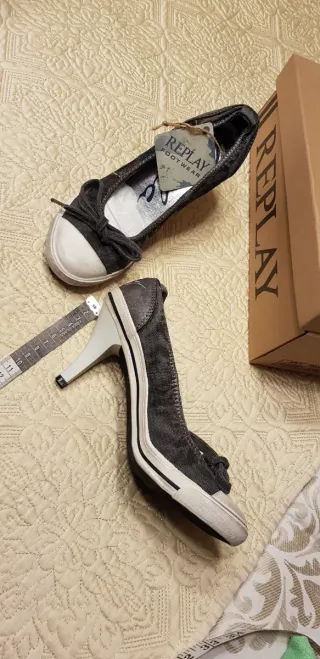 Zapatos Replay Negros Talla 38