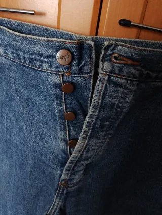 Pantalón vaquero Wrangler azul