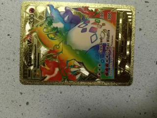 Carta Pokémon Charizard Doradas