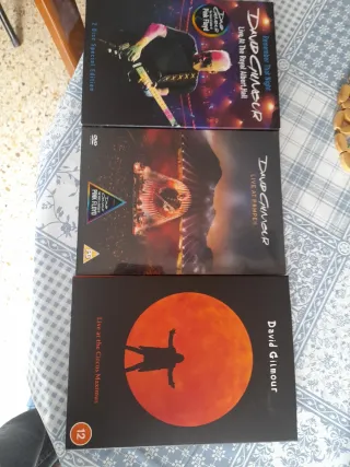 35€ SOLO HOY Lote INNEGOCIABLE 6 DVDs D. Gilmour
