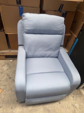 Sillón Reclinable Nalui One Azul Celeste