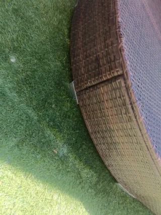 Conjunto de sillones de jardín ratán