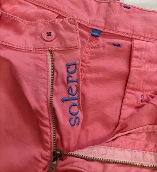 Bermuda SOLERA color coral Talla 44