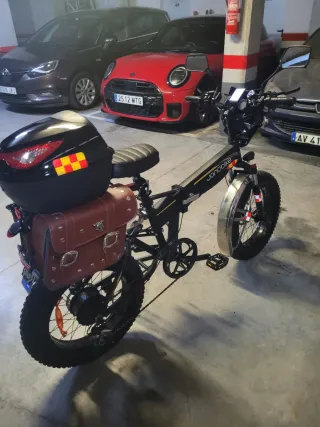 Bicicleta Eléctrica Plegable Janobike