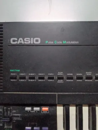 Teclado Casio Pulse Code Modulation