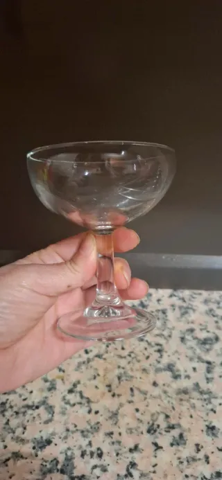 2 Calici di champagne in cristallo