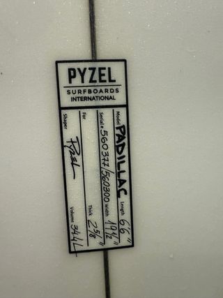 Tabla de surf PYZEL