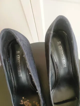 Zapatos de tacón negros Georges Rech talla 39