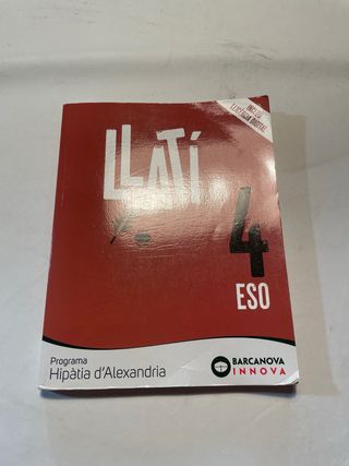 Hipàtia d'Alexandria 4 ESO. Llatí