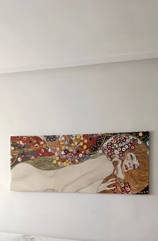Cuadro Gustav Klimt Ikea 140x57