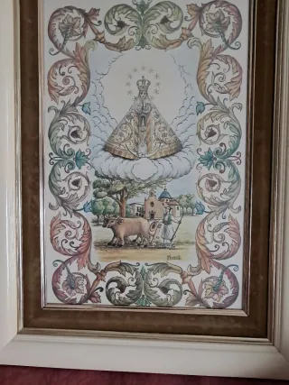 Cuadro Virgen de Lidón 44x59