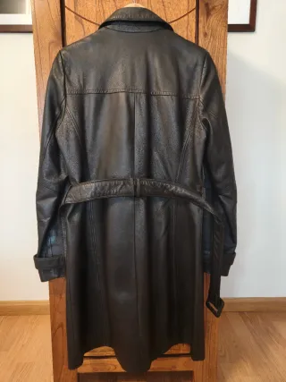Abrigo Trench Piel La Redoute T.38