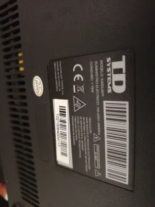 Televisor TD Systems Negro