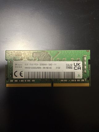 SK hynix 8GB DDR4 PC4-3200AA-SA2-11