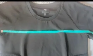 Sudadera NÜ DENMARK negra flecos