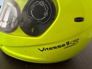Casco NZI Vitesse II S Duo Flúor Amarillo Talla