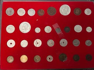 Colección monedas antiguas España