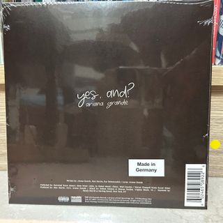 Ariana Grande-Yes, And? (vinilo LP 7" claro)