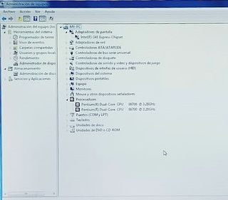 Ordenador  Intel 3,20-8GB RAM-500GB HDD-W7