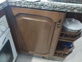 Puertas de cocina de madera