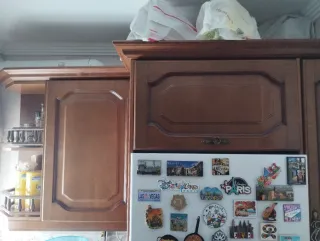 Puertas de cocina de madera