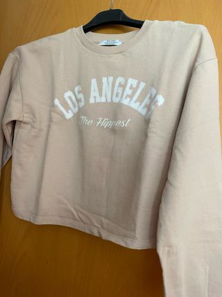 Sudadera Bershka Los Angeles Talla XS