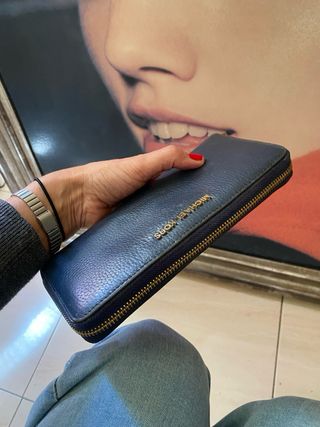 Cartera Michael Kors Piel Azul