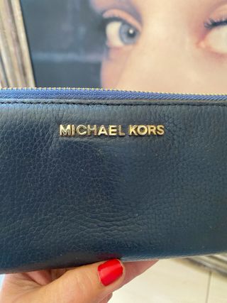 Cartera Michael Kors Piel Azul