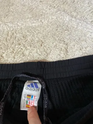 Bañador Adidas Negro Talla M Retro