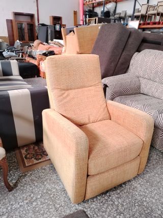 SILLÓN RELAX DE TELA RECLINABLE