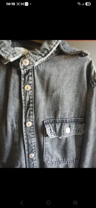 Chaqueta vaquera Zara niño 11 años