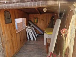 Cabaña de jardín de madera