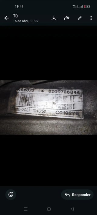 Despiece motor m9r 2.0 dci
