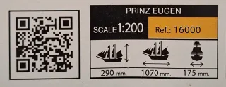 Maqueta Barco Prinz Eugen