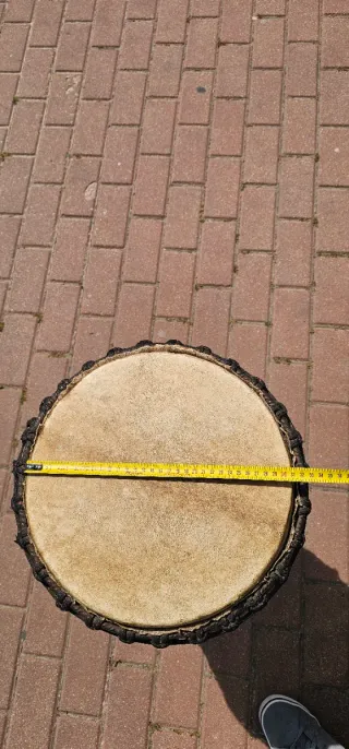 Djembe artesanal 61cm / 34cm caoba africana (khaya