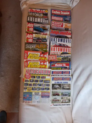 Revistas motor surtido del año 1988 al 2003