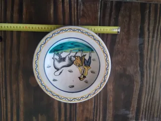 Plato Cerámica La Memora Talavera España