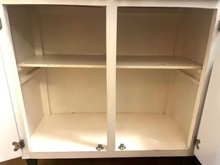 Mueble Cocina Alacena Baja Beige/Blanco
